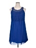 Max Studio Blue Casual Dress Size XL - photo 1