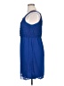 Max Studio Blue Casual Dress Size XL - photo 5