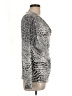 Chaus Silver Long Sleeve Top Size L - photo 4