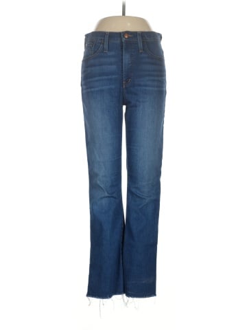 Madewell Tall Cali Demi-Boot Jeans in Marco Wash (view 1)