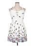 No Boundaries 100% Recycled Polyester White Casual Dress Size XL - photo 1