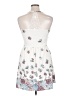 No Boundaries 100% Recycled Polyester White Casual Dress Size XL - photo 2
