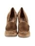 KORS Michael Kors 100% Leather Brown Heels Size 7 1/2 - photo 2