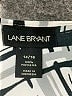 Lane Bryant 100% Polyester Silver Short Sleeve Blouse Size 14 - 16 Plus - photo 4