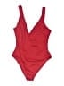 ASOS 100% Polyester Solid Red One Piece Swimsuit Size 8 - photo 1