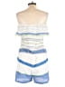 Lemlem Stripes Blue Romper Size L - photo 2