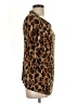 Ruby Rd. Animal Print Brown 3/4 Sleeve Top Size L - photo 4