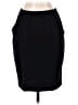 DKNY 100% Wool Solid Black Wool Skirt Size 10 - photo 1