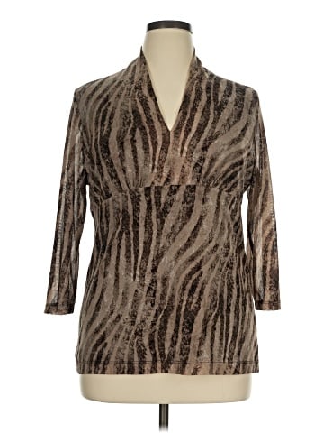 Dana Buchman 3/4 Sleeve Blouse (view 1)