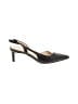 Sole Society 100% Leather Black Heels Size 5 1/2 - photo 1