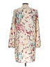 Brigitte Bailey 100% Polyester Print Ivory Casual Dress Size L - photo 2