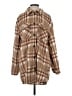 Love Tree 100% Polyester Plaid Brown Coat Size S - photo 1