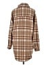 Love Tree 100% Polyester Plaid Brown Coat Size S - photo 2