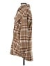 Love Tree 100% Polyester Plaid Brown Coat Size S - photo 5