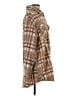 Love Tree 100% Polyester Plaid Brown Coat Size S - photo 4