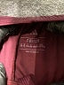 Adidas 100% Polyester Solid Burgundy Athletic Shorts Size 7 - 8 - photo 3