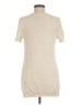 BCBGeneration Ivory Short Sleeve Top Size M - photo 2
