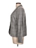 Banana Republic Plaid Gray Blazer Size 12 Petite - photo 5