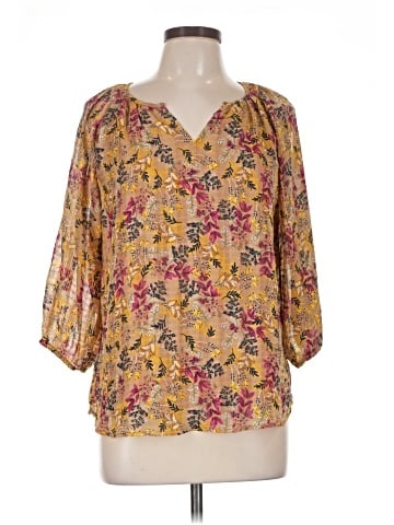 Tantrums 3/4 Sleeve Blouse (view 1)