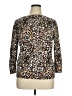 Talbots Outlet Animal Print Brown Pullover Sweater Size XL - photo 1