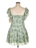 City Studio 100% Polyester Floral Green Cocktail Dress Size XL - photo 2