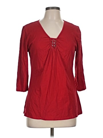 Fashion Bug 3/4 Sleeve Top (view 1)