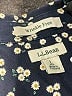 L.L.Bean 100% Cotton Floral Blue Long Sleeve Blouse Size L - photo 7