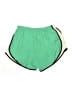 Nike 100% Polyester Color Block Green Athletic Shorts Size M - photo 2