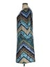 Apt. 9 Print Teal Casual Dress Size 14 - photo 5