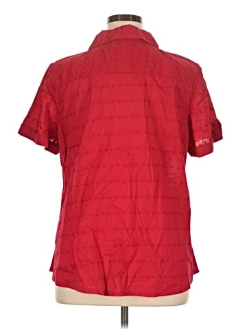 Karen Scott Short Sleeve Blouse (view 2)