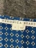 Veronica Beard Checkered-gingham Blue Casual Dress Size 8 - photo 7
