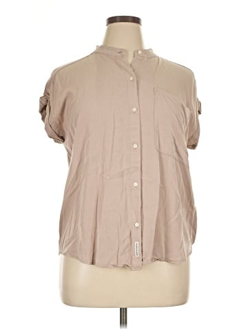 CALVIN KLEIN JEANS Short Sleeve Blouse (view 1)