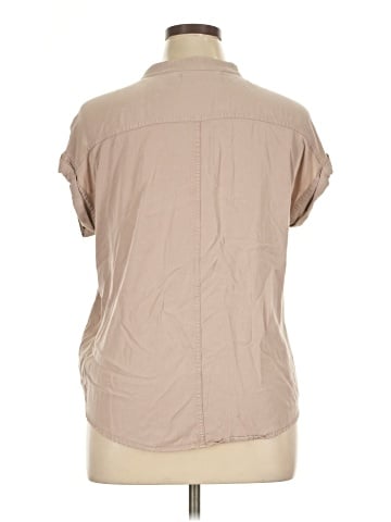 CALVIN KLEIN JEANS Short Sleeve Blouse (view 2)