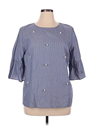 Como Vintage 3/4 Sleeve Blouse (view 1)