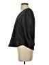 Ro & De Metallic Black 3/4 Sleeve Blouse Size S - photo 5
