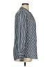 Lands' End Stripes Black Silver Long Sleeve Blouse Size XL - photo 4