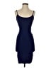 BCBGMAXAZRIA Solid Blue Cocktail Dress Size S - photo 1
