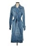 Habitual Blue Casual Dress Size Sm (1) - photo 1