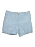 Talbots 100% Cotton Chevron-herringbone Blue Shorts Size 10 (petite) - photo 1