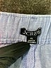 J.Crew 100% Linen Stripes Blue Shorts Size XL - photo 3