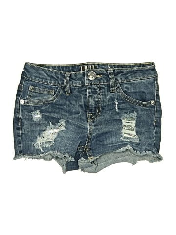 Justice Denim Shorts (view 1)