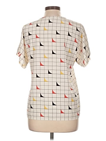 Jones New York Short Sleeve Blouse (view 2)