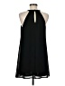 Naked Zebra 100% Polyester Solid Black Cocktail Dress Size M - photo 2