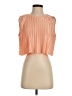 Glamorous Orange Sleeveless Blouse Size 4 - photo 1