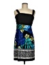 INTERMISSION Graphic Blue Cocktail Dress Size 6 - photo 1