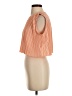 Glamorous Orange Sleeveless Blouse Size 4 - photo 5