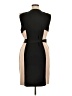 DKNY Color Block Tan Cocktail Dress Size 14 - photo 2
