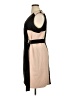 DKNY Color Block Tan Cocktail Dress Size 14 - photo 5