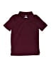 Wonder Nation Burgundy Short Sleeve Polo Size 6 - 7 - photo 1