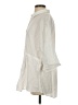 L Space 100% Rayon Ivory 3/4 Sleeve Button-Down Shirt Size XS - photo 5